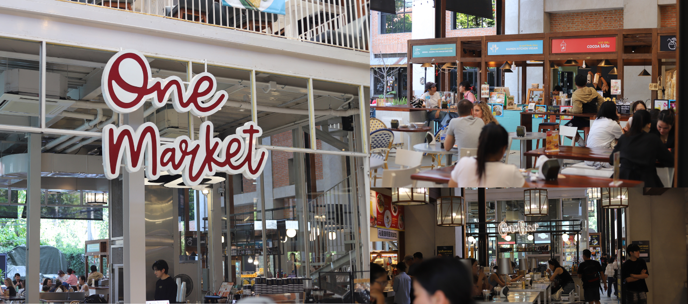 One Market: แหล่งนั่งชิลและเพลิดเพลินกับอาหารอร่อย